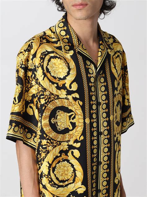 camisetas hombre versace|camisas versace para hombre.